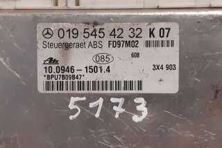 Блок управления ABS Mercedes C W202 1997г. 0195454232, #5173 , art2743656 - Фото 2