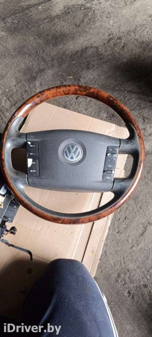 Рулевое колесо Volkswagen Touareg 1 2008г.  - Фото 1
