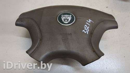 Подушка безопасности водителя Jaguar X-Type 2004г.  - Фото 1