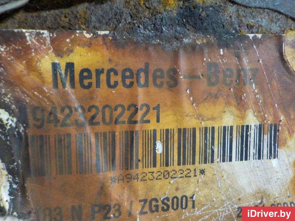 Воздушная подушка (опора пневматическая) Mercedes C W203 2004г. 9423202221 Mercedes Benz  - Фото 5