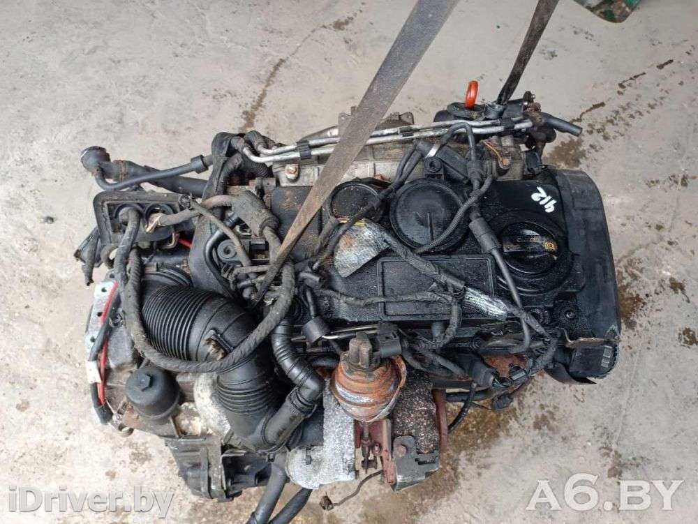 Двигатель  Audi A3 8P 2.0  Дизель, 2007г.   - Фото 3