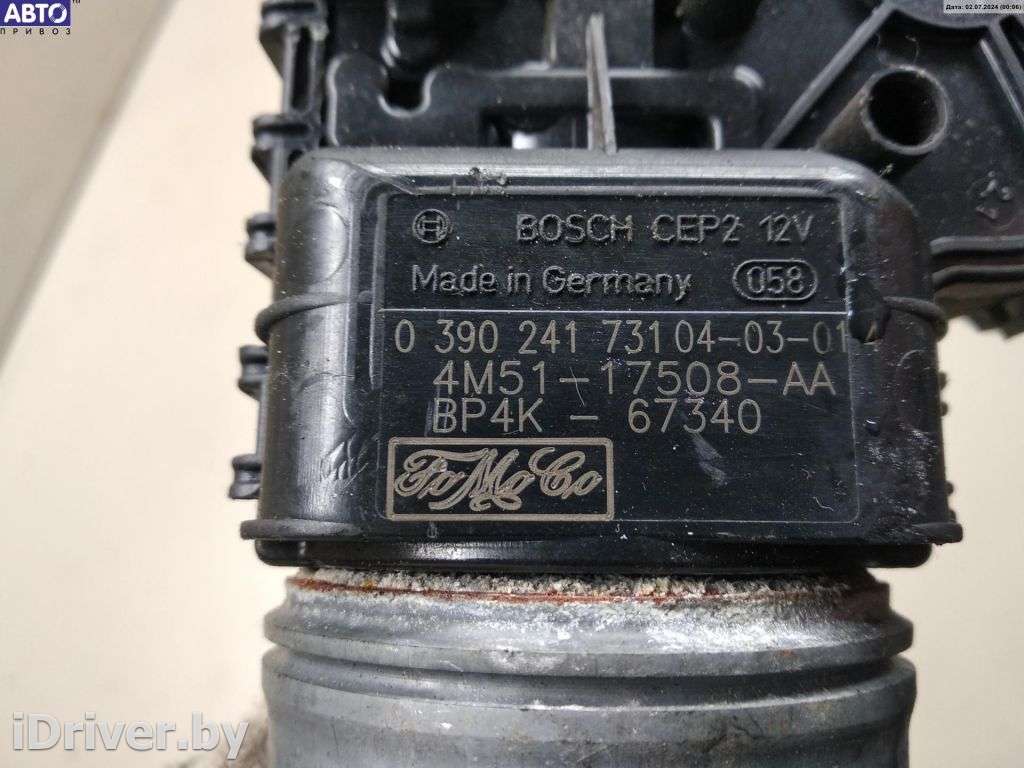 Двигатель стеклоочистителя переднего (моторчик дворников) Mazda 3 BK 2004г. BN8V-67-340  - Фото 3