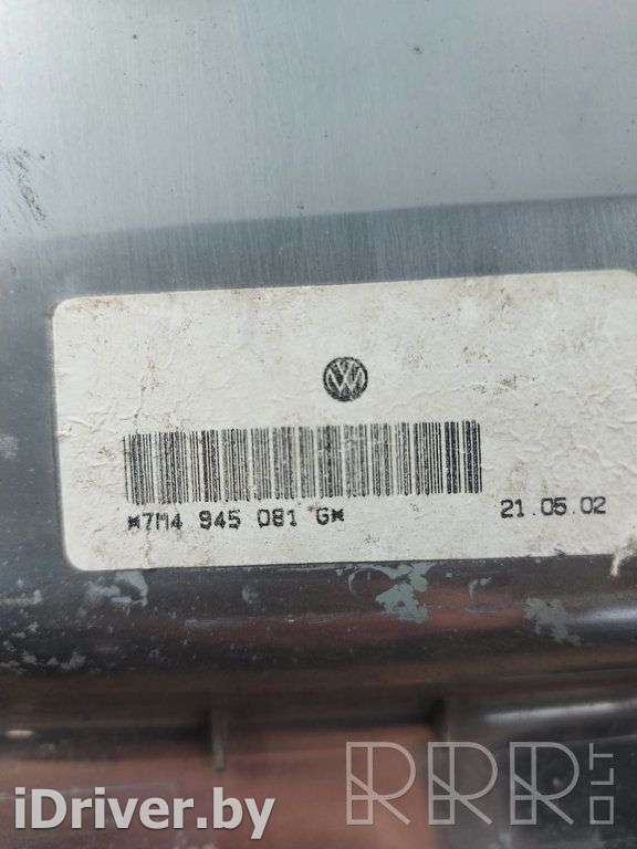 Накладка подсветки номера Volkswagen Sharan 1 restailing 2007г. 7m3945255 , artRKM594  - Фото 3