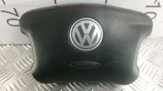 Подушка безопасности водителя Volkswagen Golf 4 1999г.  - Фото 3