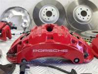 Суппорт передний правый Porsche Macan restailing 2023г.  - Фото 4