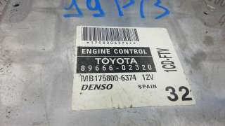 Блок управления двигателем Toyota Corolla E120 2004г. 8966602320,MB1758006374 - Фото 4
