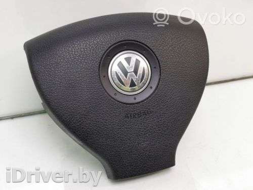 Подушка безопасности водителя Volkswagen Touran 1 2008г. 610079601c, 1k09715849q0 , artFRC53313 - Фото 1