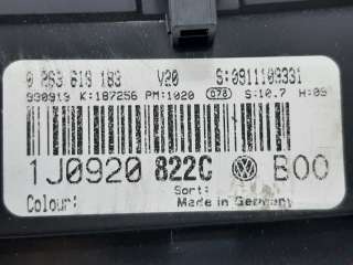 Щиток приборов (приборная панель) Volkswagen Bora 1999г. 1J0920822CX, 0263618183 - Фото 6