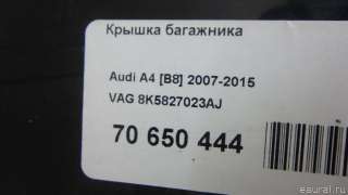 Крышка багажника Audi A4 B8 2009г. 8K5827023AJ VAG - Фото 14