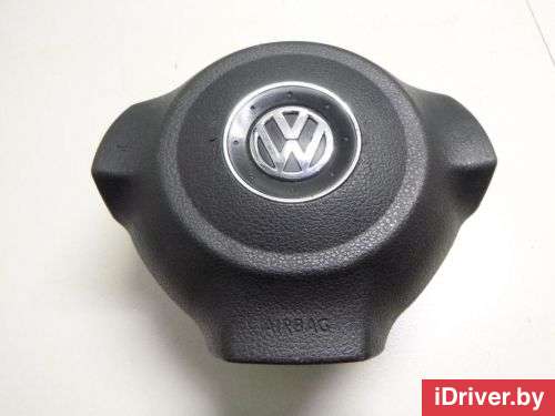 Подушка безопасности водителя Volkswagen Golf 6 2007г. 1KM880201E81U - Фото 1