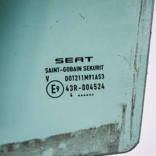 Стекло двери задней левой Seat Altea 2006г. E943R-004524 , art587816 - Фото 3