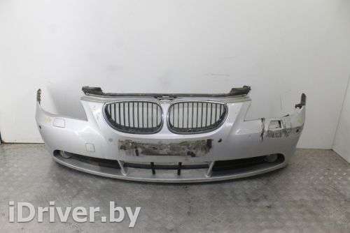 Бампер передний BMW 5 E60/E61 2004г. 51117111740 - Фото 1