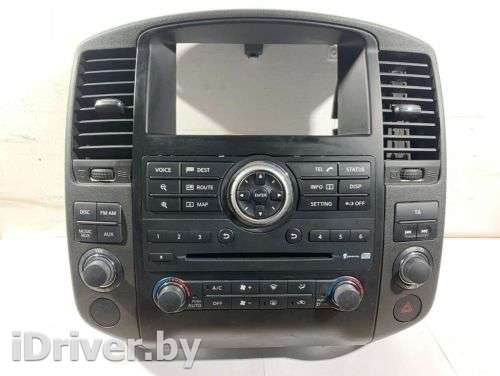 Магнитола (аудио система) Nissan Navara D40 2013г. 259155X01D, - Фото 1