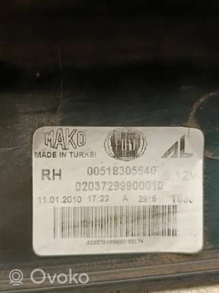 Фонарь габаритный Fiat Doblo 2 2011г. 00518305640, 02037299900010 , artVRG16837 - Фото 4
