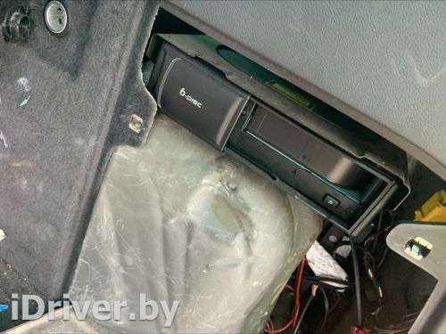 Подушка безопасности водителя Volkswagen Touareg 1 2007г.  - Фото 1
