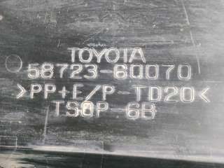 Пыльник бампера Toyota Land Cruiser 200 2015г. 5872360070, 2 - Фото 6