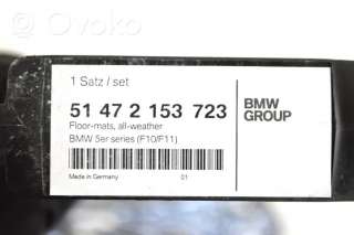 Коврики в салон BMW 5 F10/F11/GT F07 2014г. 2153723, 2153724 , artGVV192926 - Фото 4
