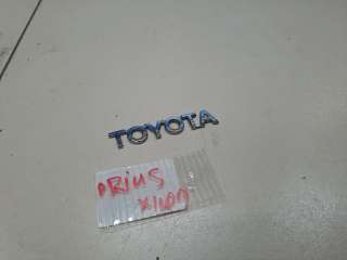 Эмблема двери багажника Toyota Prius 3 2010г. 7544347030 - Фото 3