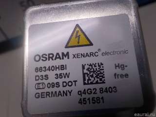 Лампочка Audi A3 8P 2012г. 66340HBI Osram - Фото 9