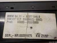 Блок управления климатической установкой BMW X5 E53 1997г. 64118377546 BMW - Фото 3