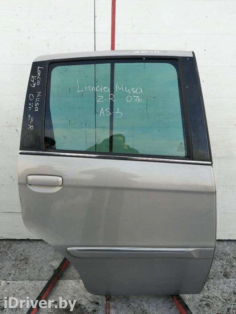 Дверь задняя правая Lancia Musa 2007г.   - Фото 1