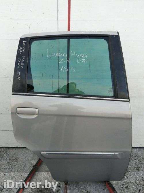Дверь задняя правая Lancia Musa 2007г.  - Фото 1