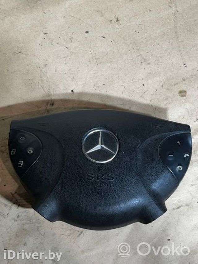 Подушка безопасности водителя Mercedes E W211 2005г. 61860240b , artMES1908 - Фото 1