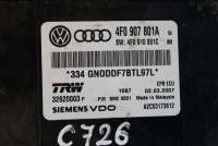 Блок ручника (стояночного тормоза) Audi A6 C6 (S6,RS6) 2007г. 4F0907801A - Фото 3