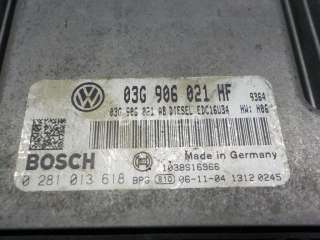 Блок управления двигателем Volkswagen Golf PLUS 1 2006г. 03G906021AB - Фото 2