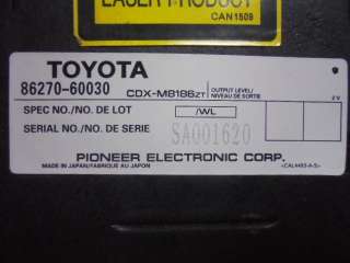 CD-чейнджер Toyota Land Cruiser 100 2000г. 86270-60030 - Фото 2
