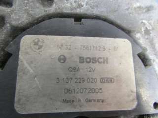 Вентилятор радиатора BMW 7 E65/E66 2003г.  - Фото 5