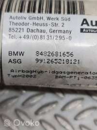 Подушка безопасности боковая (шторка) BMW 3 E46 2002г. 8482681656, 991265210121, 81312950 , artTDR5395 - Фото 2