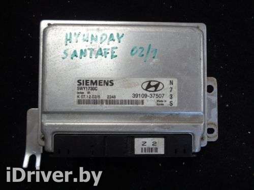 Блок управления двигателем Hyundai Santa FE 1 (SM) 2003г. 3910937507 - Фото 1