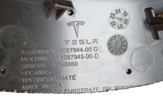 Накладка декоративная на торпедо Tesla model 3 2020г. 1087944-00-D, 1087945-00-D , art10371219 - Фото 5