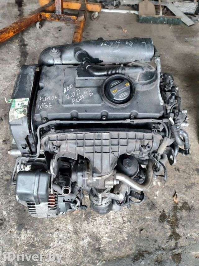 Двигатель  Volkswagen Sharan 2 2.0  Дизель, 2007г. BKP  - Фото 1