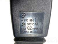 Замок ремня безопасности Mercedes CLK W209 2003г. a2038601769, 6005005, 4459q2 , artAIR10671 - Фото 4
