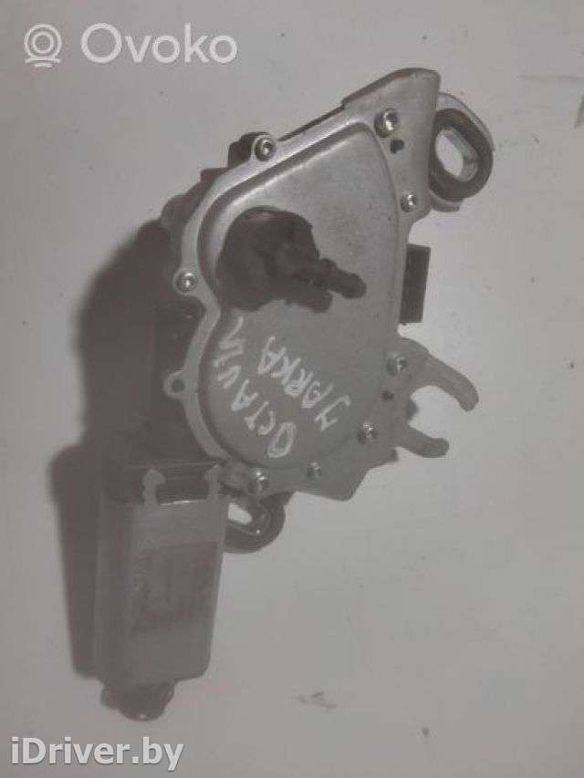Моторчик заднего стеклоочистителя (дворника) Skoda Octavia A5 restailing 2008г. 1z6955711, 443122326017 , artBRT2049 - Фото 1