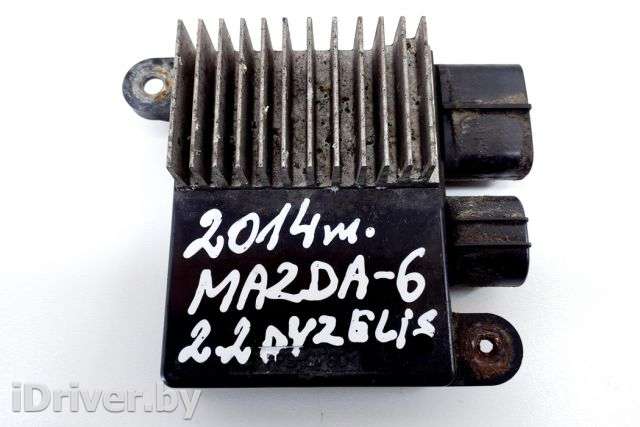 Блок управления вентилятором радиатора Mazda 6 3 2014г. 499300-3580 , art9479714 - Фото 1