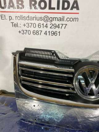 Решетка радиатора Volkswagen Jetta 5 2005г. 1k5853653c , artOLA428 - Фото 2