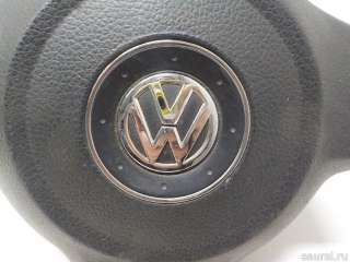 Подушка безопасности в рулевое колесо Volkswagen Golf 5 2010г. 1KM880201E81U - Фото 5