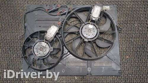 Вентилятор радиатора Audi Q7 4L 2013г. 7L0959455F,7L0959455G - Фото 1