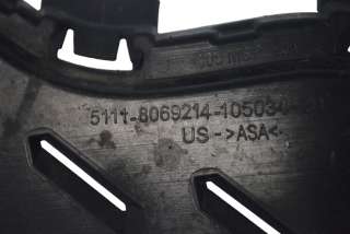 Заглушка (решетка) в бампер передний BMW X5 G05 2020г. 8069214 , art9714834 - Фото 5