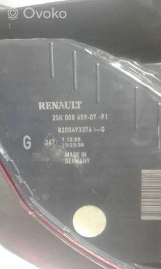 Фонарь габаритный Renault Grand Scenic 2 2007г. 8200493374, 2sk0086590791 , artISG6197 - Фото 5