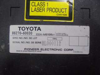 CD-чейнджер Toyota Land Cruiser 100 1998г. 86270-60030 - Фото 2