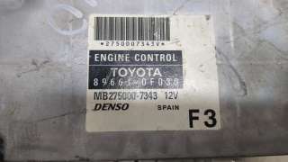 Блок управления двигателем Toyota Corolla VERSO 2 2004г.  - Фото 4