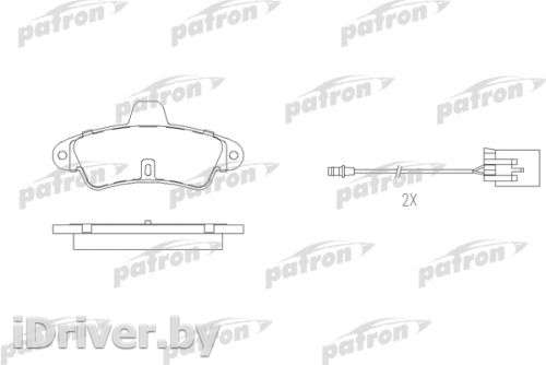 Тормозные колодки комплект Ford Mondeo 2 2000г. pbp913 patron - Фото 1