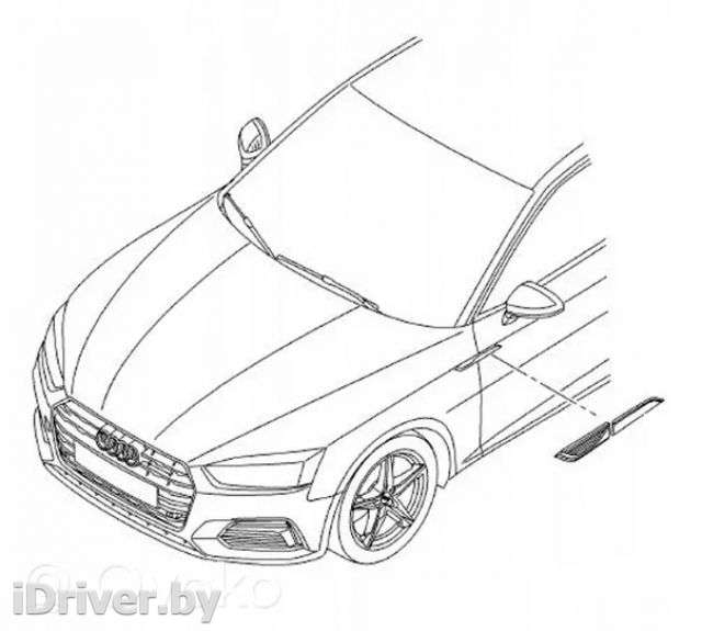 Крышка багажника (дверь 3-5) Audi A7 1 (S7,RS7) 2014г. 4g8945095f , artZTA10441 - Фото 1