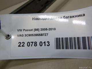 3C9853955B7Z7 VAG Накладка двери багажника Volkswagen Passat B6 Арт E22078013, вид 7