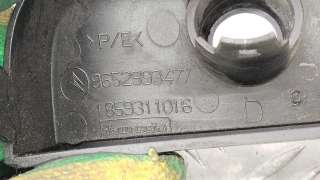 Заглушка (решетка) в бампер передний Citroen C5 1 2005г. 9652993477 - Фото 3