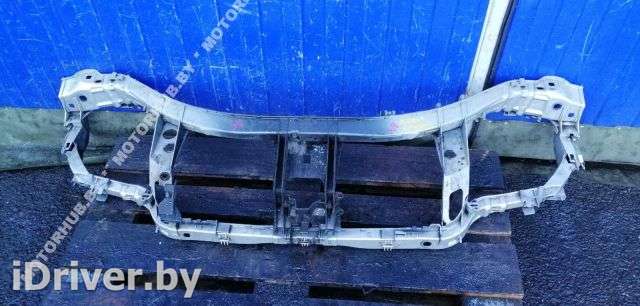 Передняя панель крепления облицовки (телевизор) Ford Mondeo 4 restailing 2013г. AM218B041AD - Фото 1